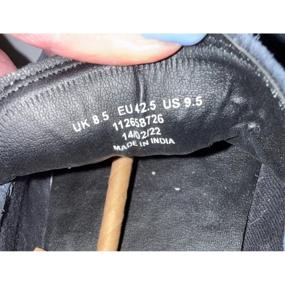 ASOS DESIGN tassel‎ loafers in Navy Suede Mens 9.5 NEW